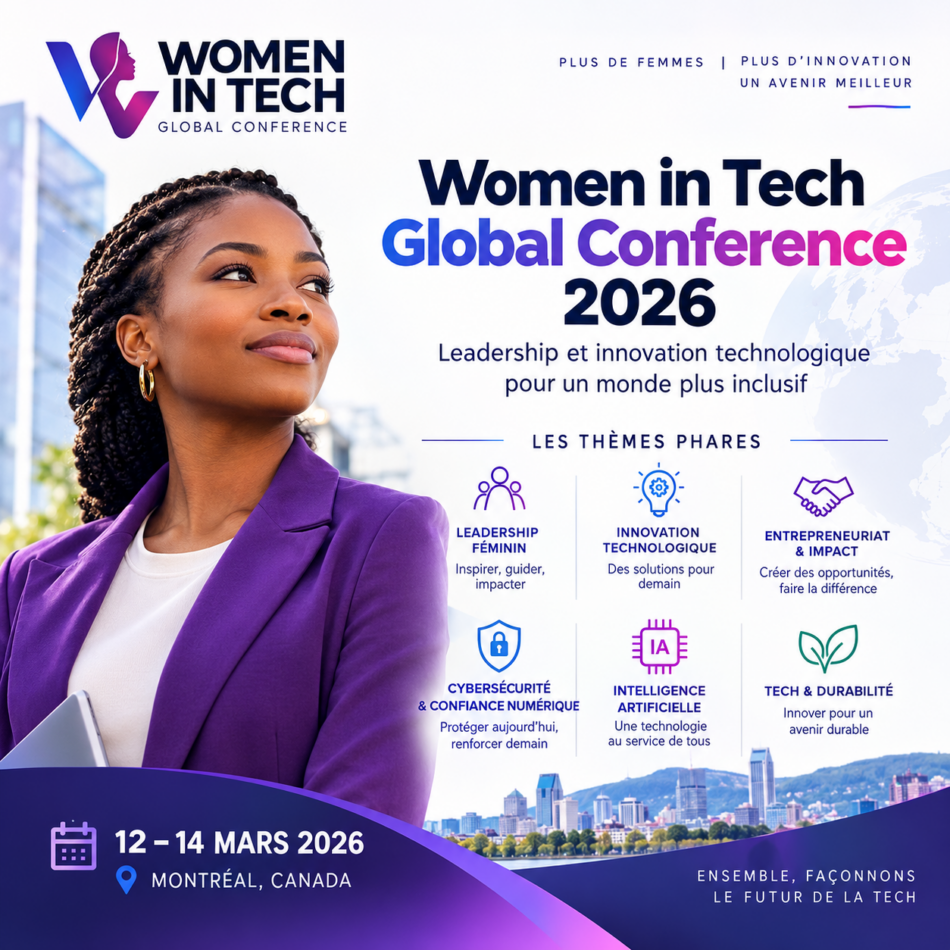 Women in Tech Global Conference 2026 consacrée au leadership et à l’innovation technologique