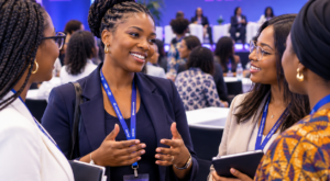 Conférences pour les femmes dans la technologie et le réseautage professionnel.