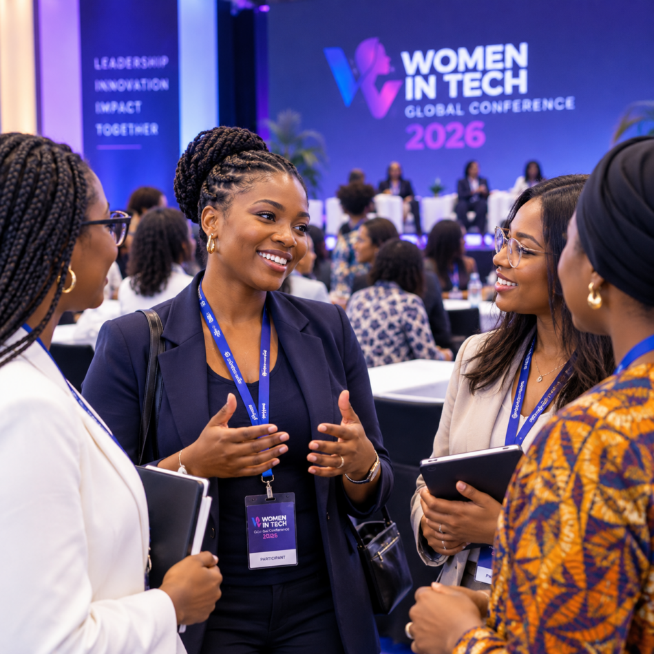 Conférences pour les femmes dans la technologie et le réseautage professionnel.