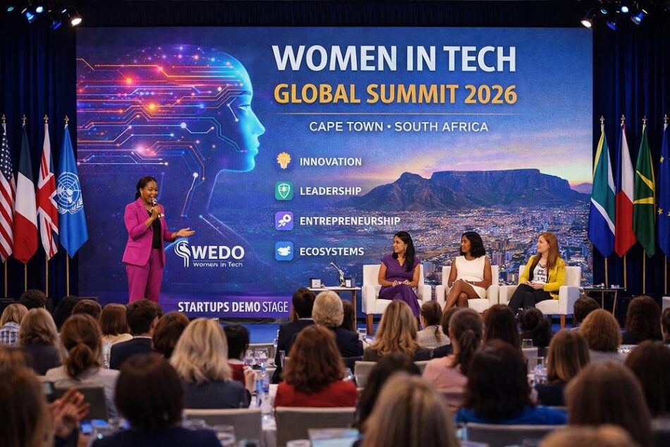 Women in Tech Global Summit 2026 réunissant des femmes dans la tech au Cap