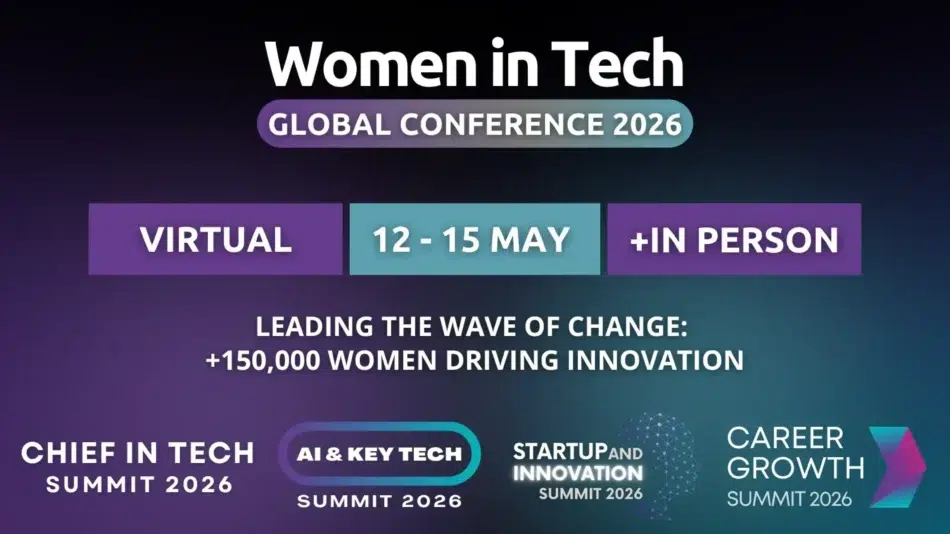 Women in Tech Global Conference 2026 sur l’intelligence artificielle et les femmes dans la tech